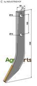 Row cutter hook - Hard metal - AgriParts
