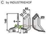 Blade, left model - AgriParts