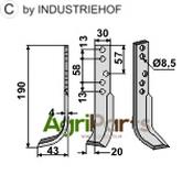 Blade, left model - AgriParts