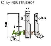 Blade, left model - AgriParts