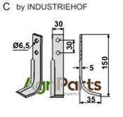 Blade, right model - AgriParts
