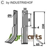 Blade, right model - AgriParts image