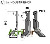 Blade, left model - AgriParts image