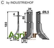 Blade, left model - AgriParts