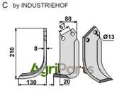 Blade, left model - AgriParts