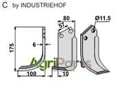 Blade, left model - AgriParts