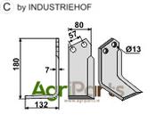 Blade, left model - AgriParts