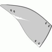 Mouldboard to suit Overum XL Plough RH - AgriParts