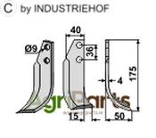 Blade, right model - AgriParts