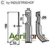 Blade, left model - AgriParts