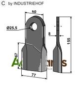 Flail, left - AgriParts
