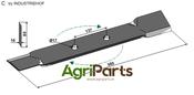 Mover-blade 585mm - right - AgriParts
