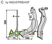 Blade, left model - AgriParts