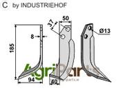 Blade, left model - AgriParts