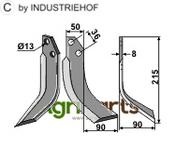 Blade, right model - AgriParts