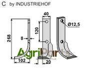 Blade, left model - AgriParts