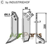 Blade, right model - AgriParts