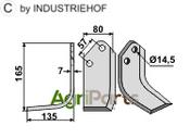 Blade, left model - AgriParts