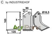 Blade, left model - AgriParts
