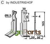 Blade, right model - AgriParts