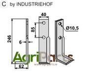Blade, left model - AgriParts