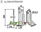 Blade, left model - AgriParts