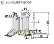 Blade, right model - AgriParts