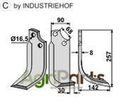 Blade, right model - AgriParts