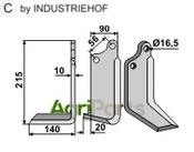 Blade, left model - AgriParts