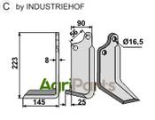 Blade, left model - AgriParts