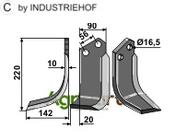 Blade, left model - AgriParts