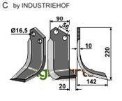 Blade, right model - AgriParts
