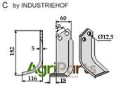 Blade, left model - AgriParts