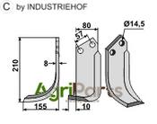 Blade, left model - AgriParts