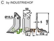 Blade, right model - AgriParts
