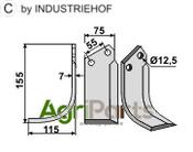 Blade, left model - AgriParts