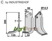 Blade, left model - AgriParts