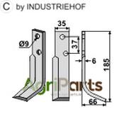 Blade, right model - AgriParts