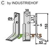 Blade, right model - AgriParts