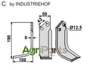 Blade, left model - AgriParts
