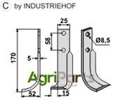 Blade, left model - AgriParts