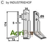 Blade, left model - AgriParts image