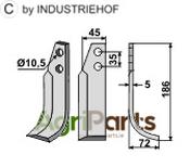 Blade, right model - AgriParts image