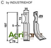 Blade, left model - AgriParts