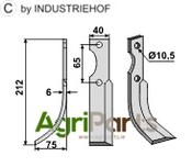 Blade, left model - AgriParts image
