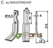 Blade, right model - AgriParts image