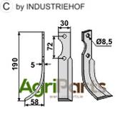 Blade, left model - AgriParts