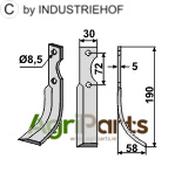 Blade, right model - AgriParts