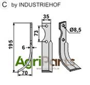 Blade, left model - AgriParts