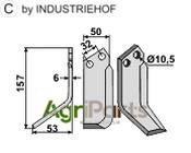 Blade, left model - AgriParts